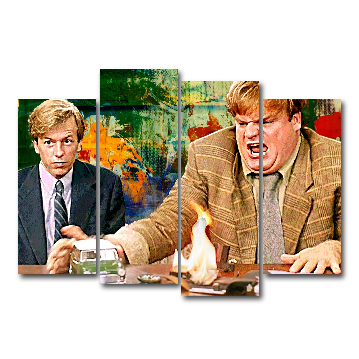 AUTO-MOCKUP WHITE | Callahan Sales Pitch Go Green | 4 Piece | Gallery Wrap Canvas | group=4_normal