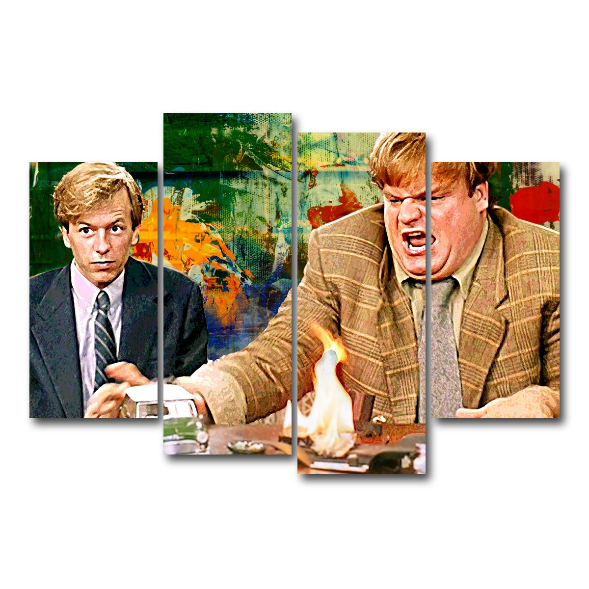 AUTO-MOCKUP WHITE | Callahan Sales Pitch Go Green | 4 Piece | Gallery Wrap Canvas | group=4_short