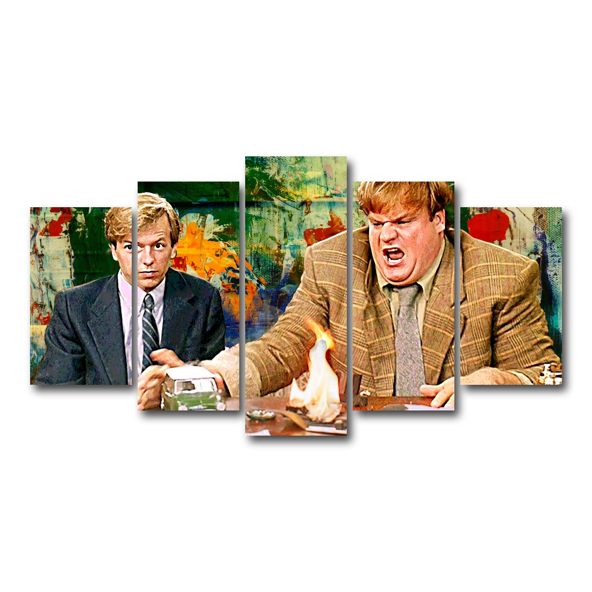 AUTO-MOCKUP WHITE | Callahan Sales Pitch Go Green | 5 Piece | Gallery Wrap Canvas | group=5_normal