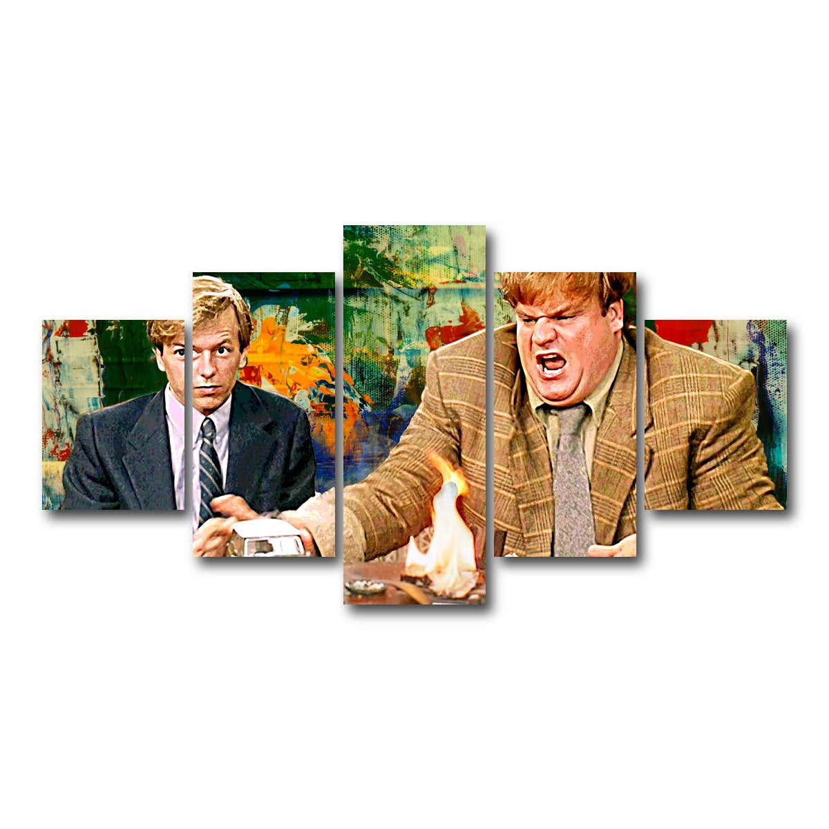 AUTO-MOCKUP WHITE | Callahan Sales Pitch Go Green | 5 Piece | Gallery Wrap Canvas | group=5_short