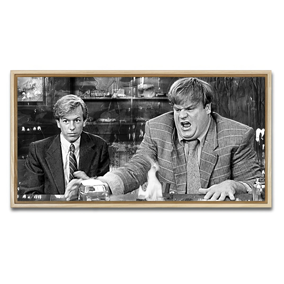 AUTO-MOCKUP WHITE | Callahan Sales Pitch Grayscale | 1 Piece | Natural Framed Canvas | group=2x1