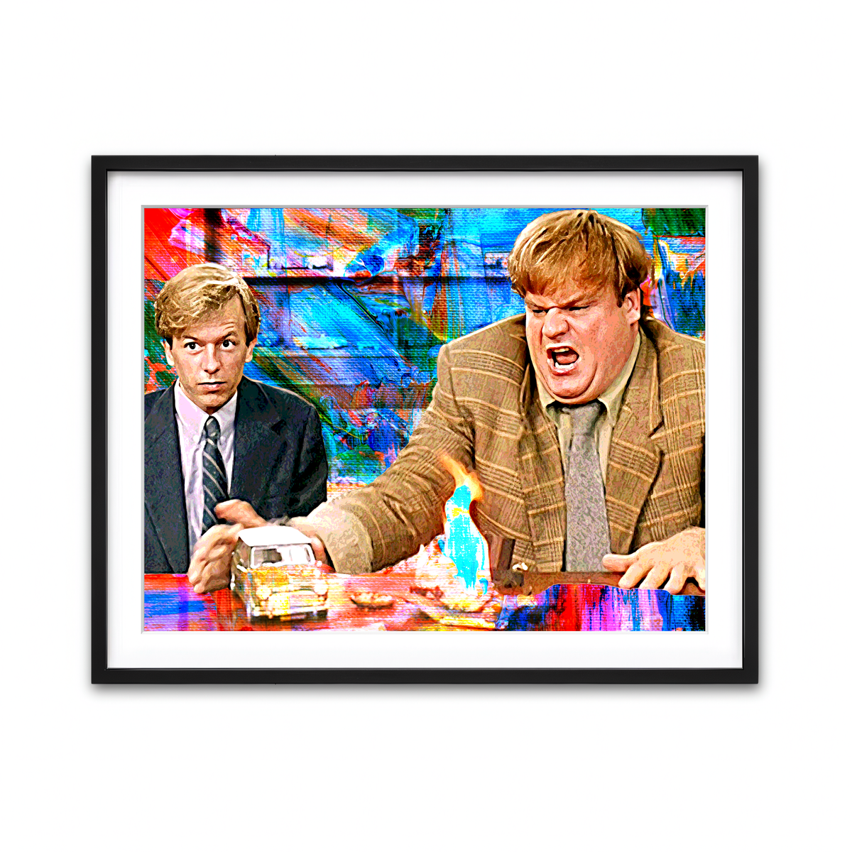 Framed Print 4x3 Black