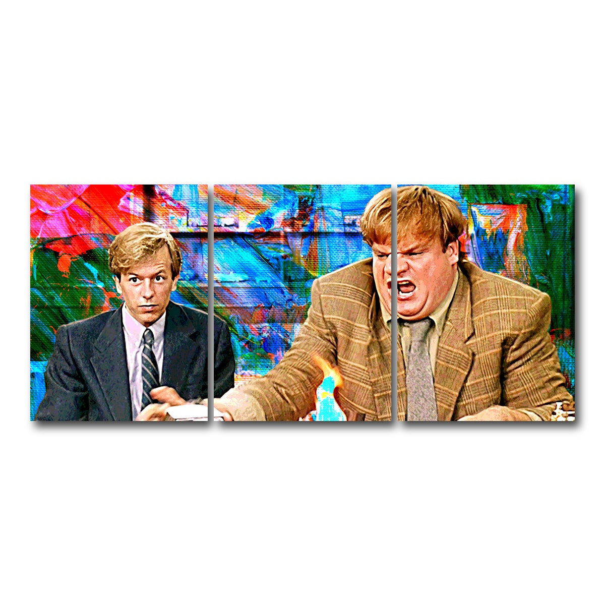 AUTO-MOCKUP WHITE | Callahan Sales Pitch Pastel | 3 Piece | Gallery Wrap Canvas | group=18x24