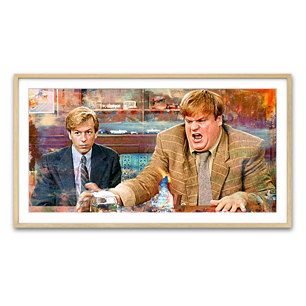 Framed Print 2x1 Natural