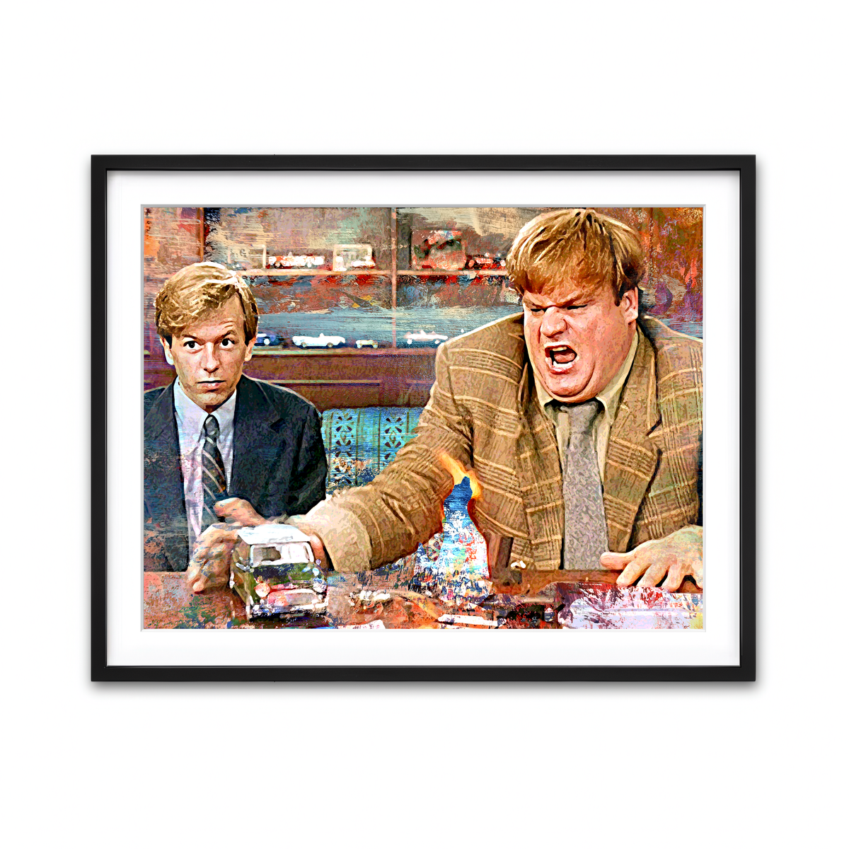 Framed Print 4x3 Black