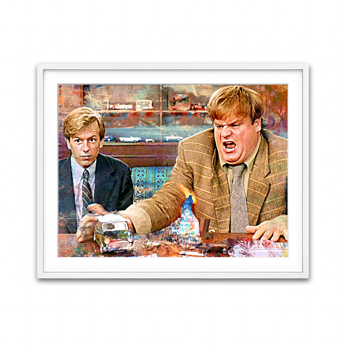 Framed Print 4x3 White