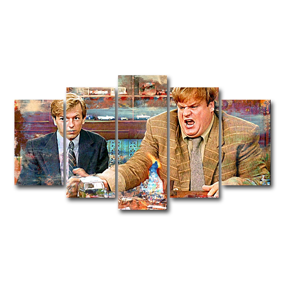 AUTO-MOCKUP WHITE | Callahan Sales Pitch Vintage | 5 Piece | Gallery Wrap Canvas | group=5_normal