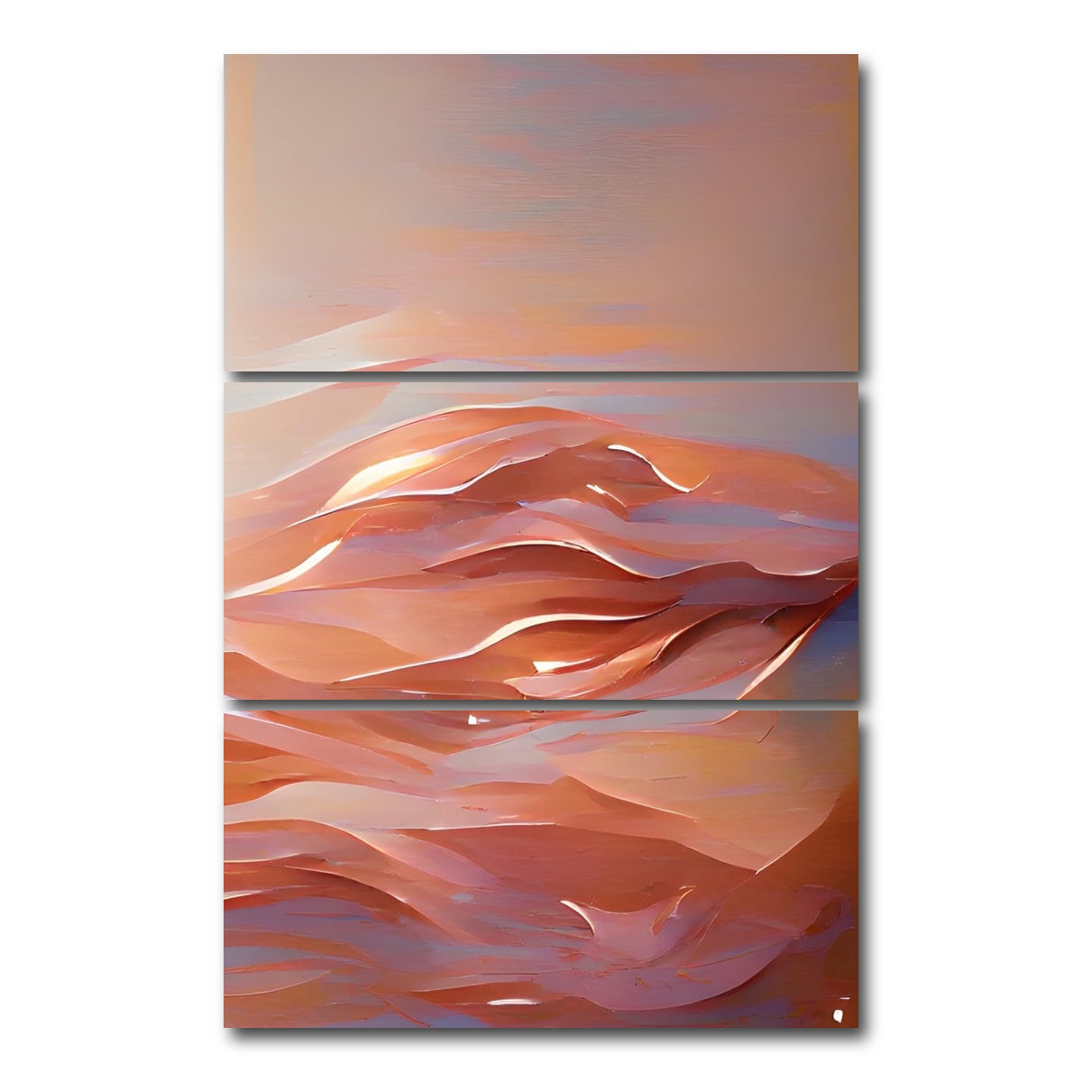 AUTO-MOCKUP WHITE | Calm Dunes | 3 Piece | Gallery Wrap Canvas | group=12x24_stacked