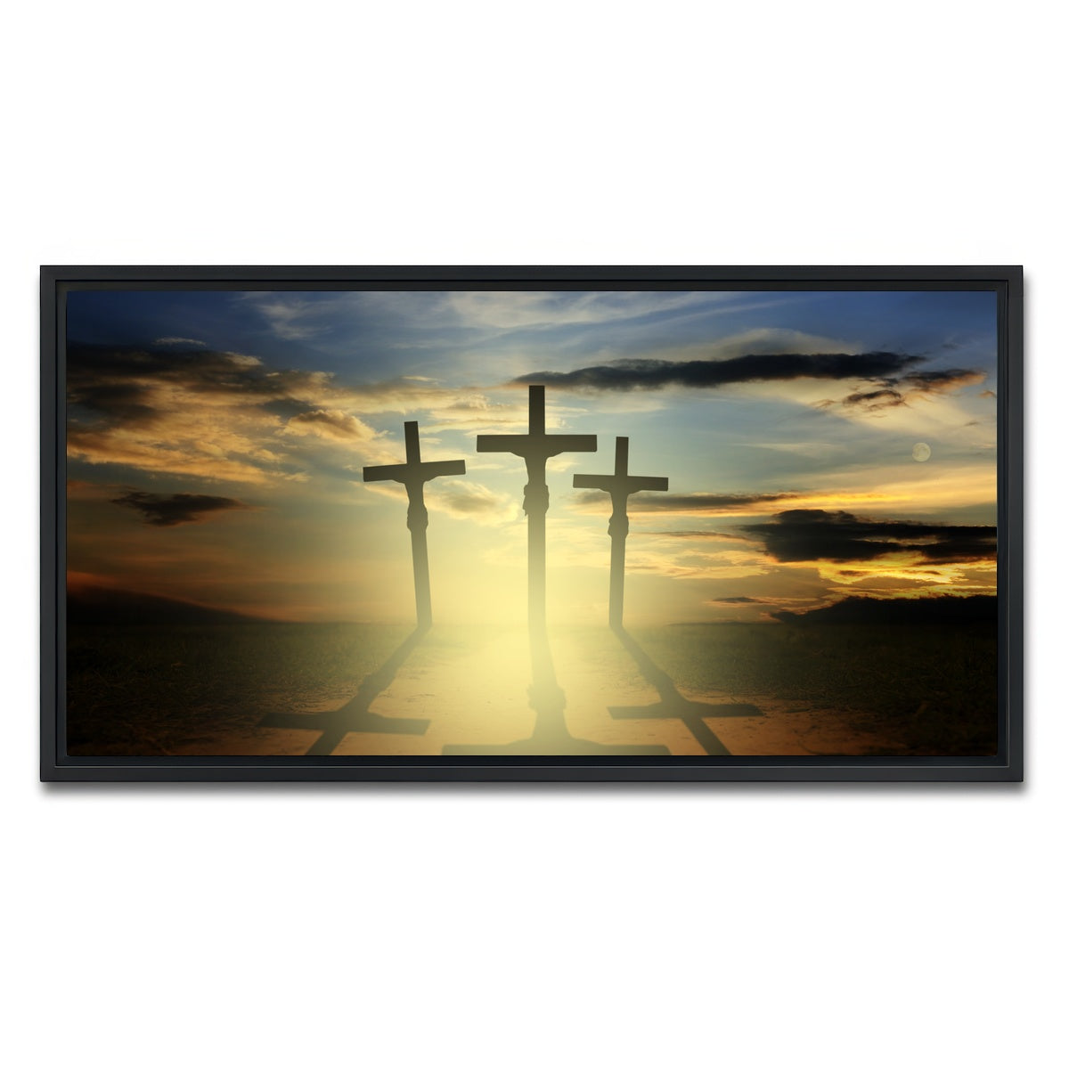 AUTO-MOCKUP WHITE | Calvary Canvas | 1 Piece | Black Framed Canvas | group=2x1