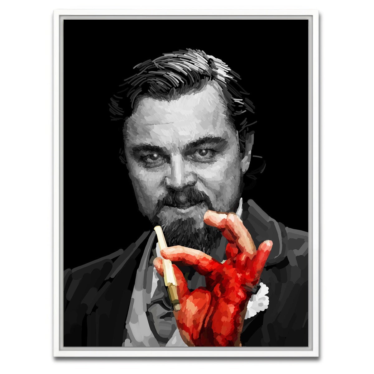 AUTO-MOCKUP WHITE | Calvin Candie | 1 Piece | White Framed Canvas | group=3x4