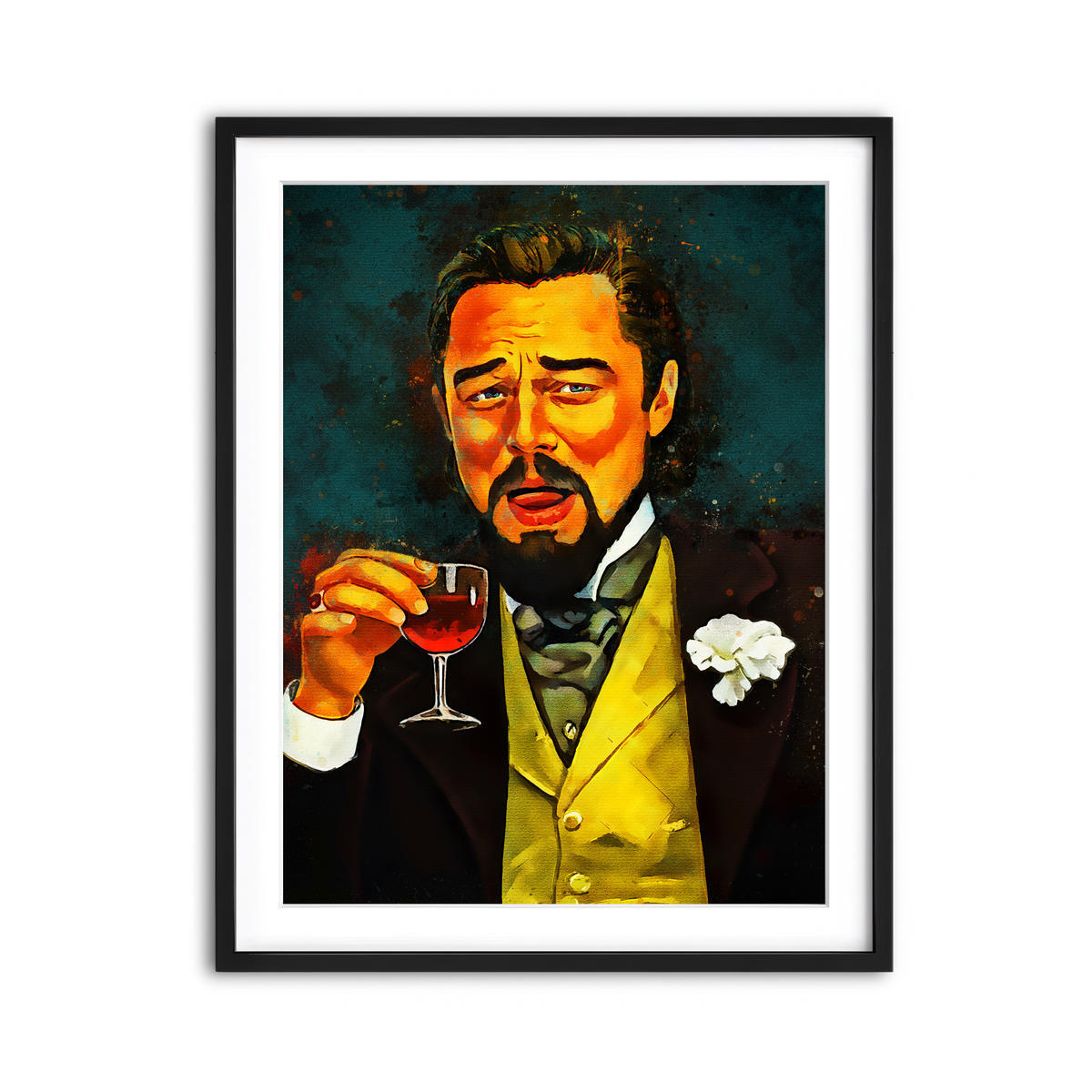 Framed Print 3x4 Black