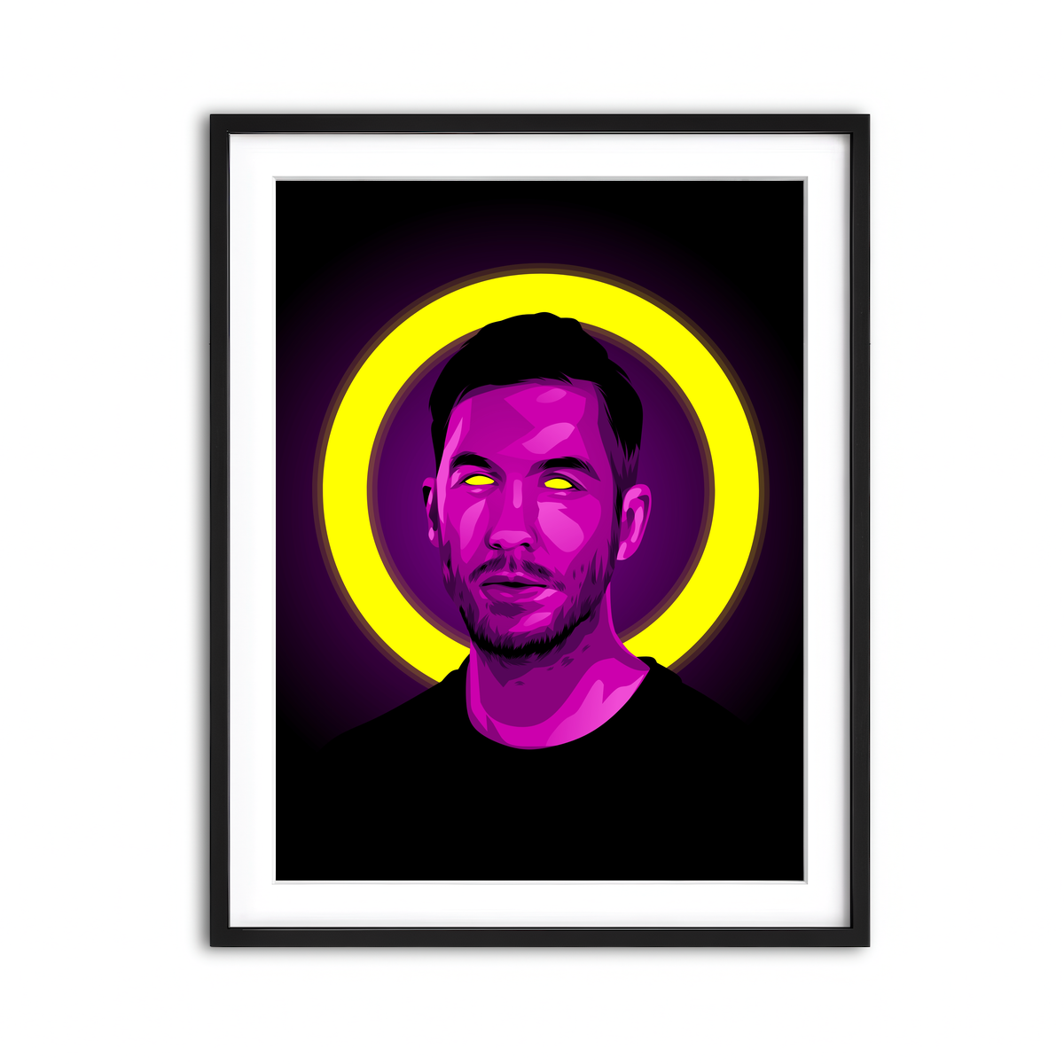 Framed Print 3x4 Black