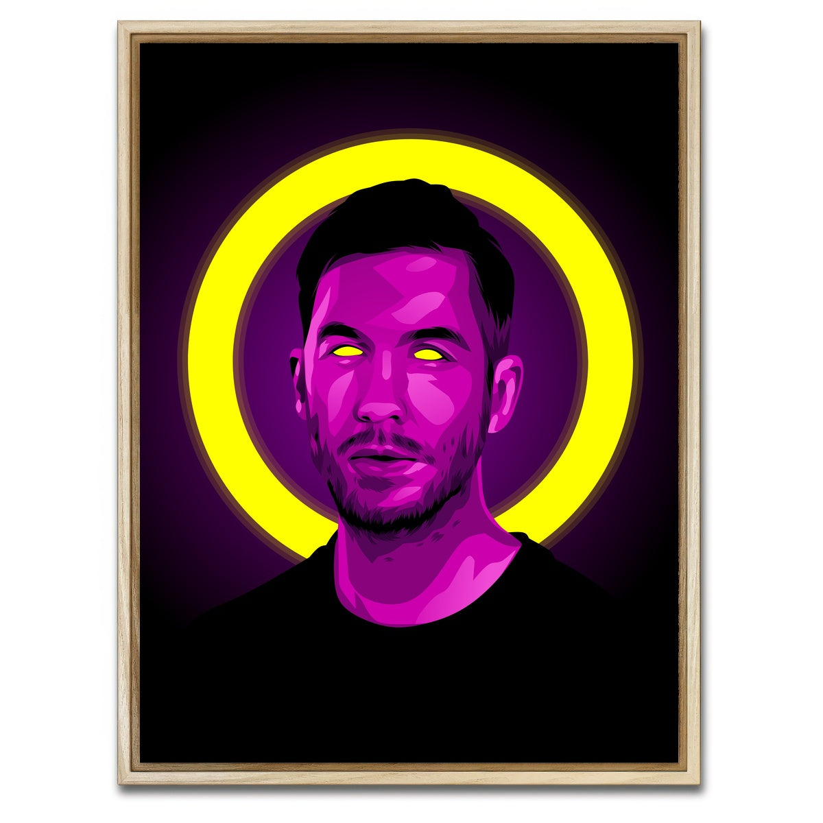 AUTO-MOCKUP WHITE | Calvin Harris | 1 Piece | Natural Framed Canvas | group=3x4