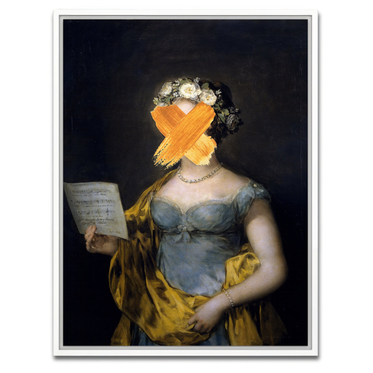 AUTO-MOCKUP WHITE | Cancel Society | 1 Piece | White Framed Canvas | group=3x4