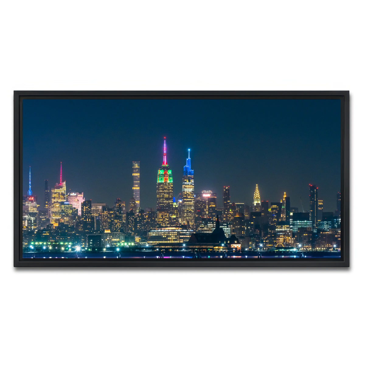 AUTO-MOCKUP WHITE | Candy City | 1 Piece | Black Framed Canvas | group=2x1