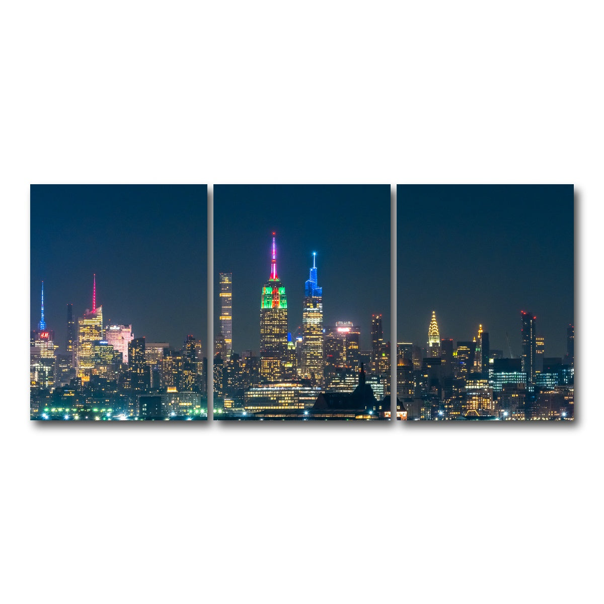 AUTO-MOCKUP WHITE | Candy City | 3 Piece | Gallery Wrap Canvas | group=18x24