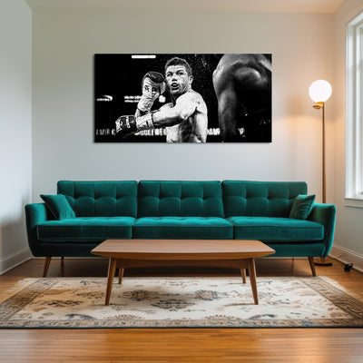 AUTO-MOCKUP ROOM | Canelo Alvarez Grayscale