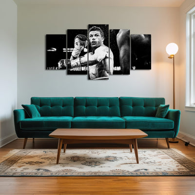 AUTO-MOCKUP ROOM | Canelo Alvarez Grayscale