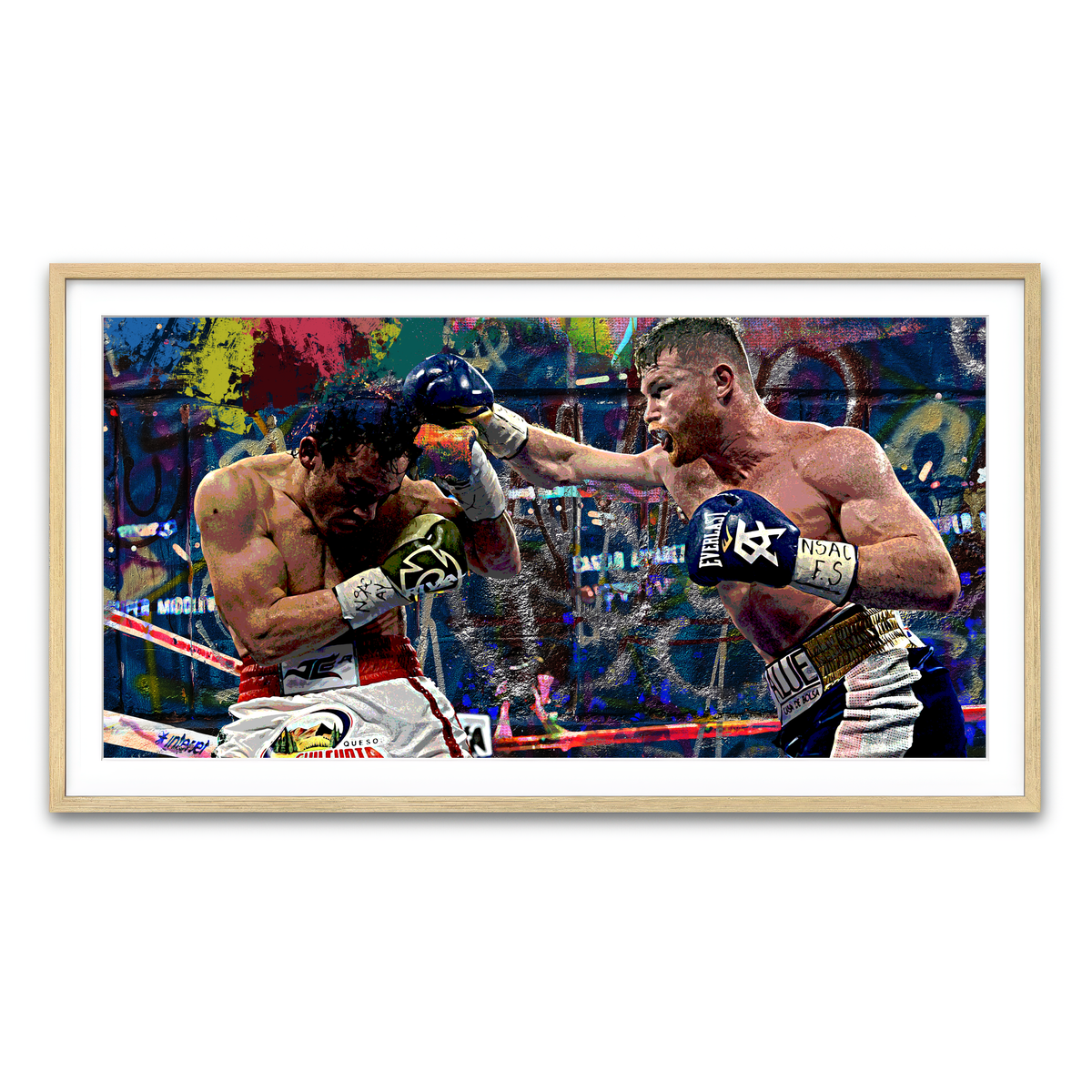 Framed Print 2x1 Natural