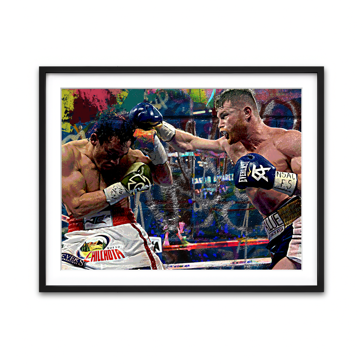 Framed Print 4x3 Black