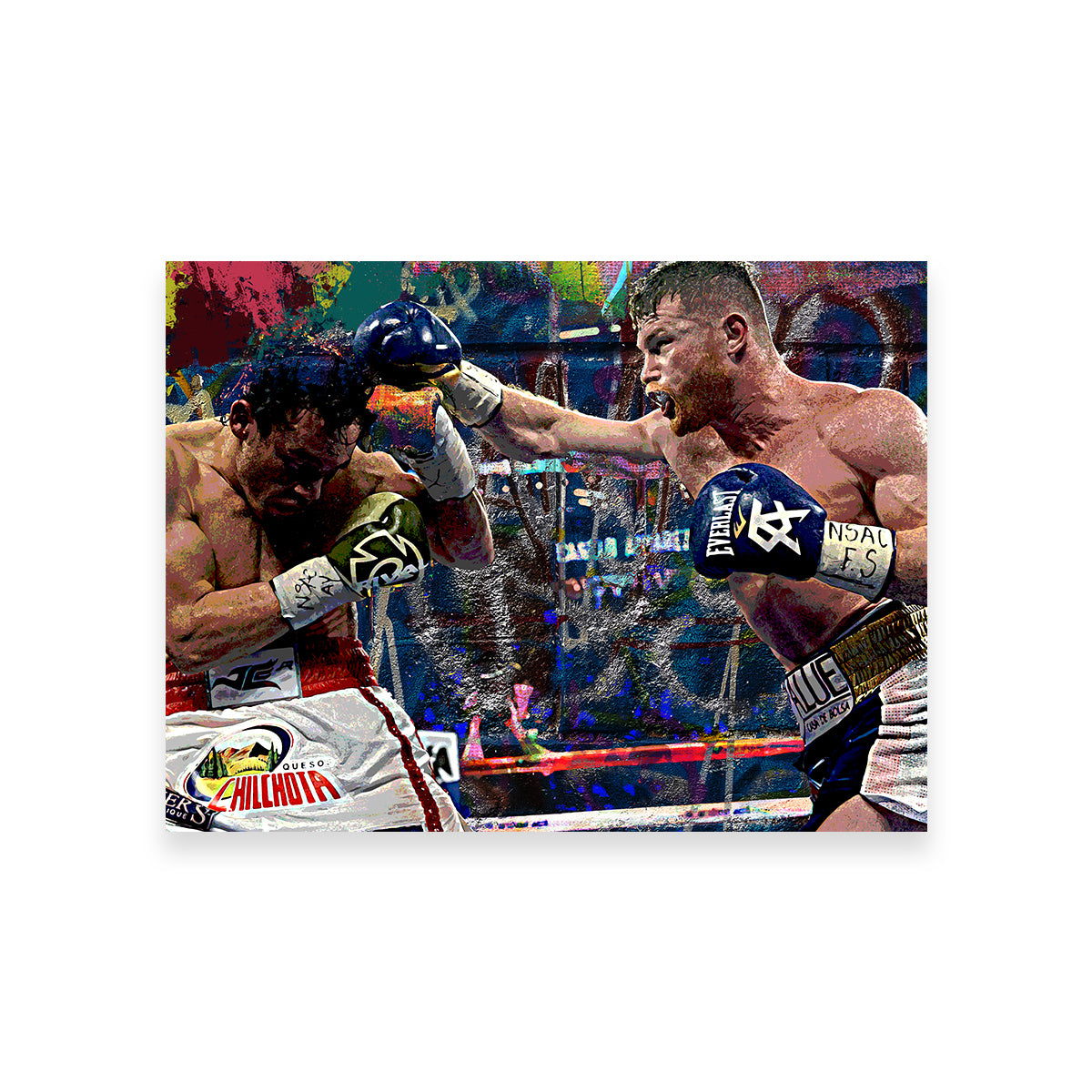Canelo vs Chavez Jr Wall Art