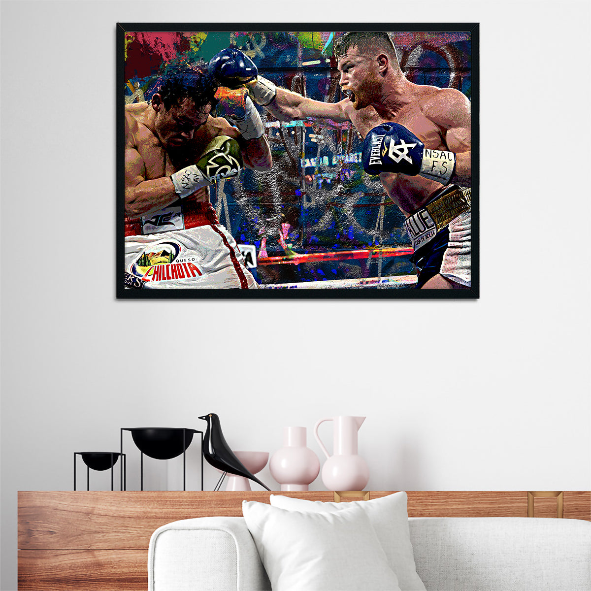Canelo vs Chavez Jr Wall Art