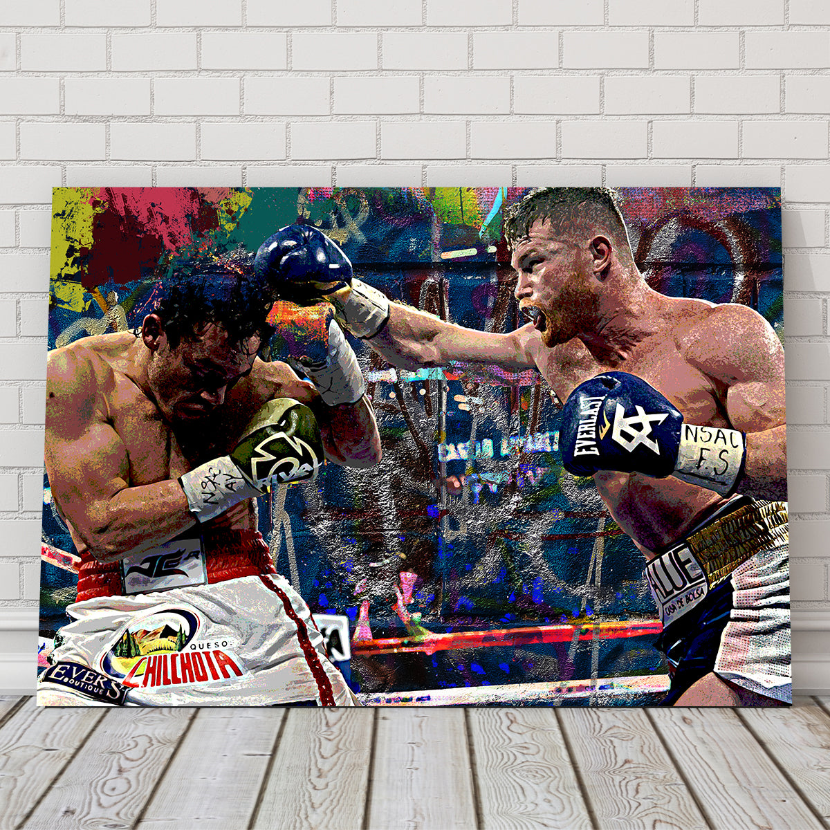 Canelo vs Chavez Jr Wall Art
