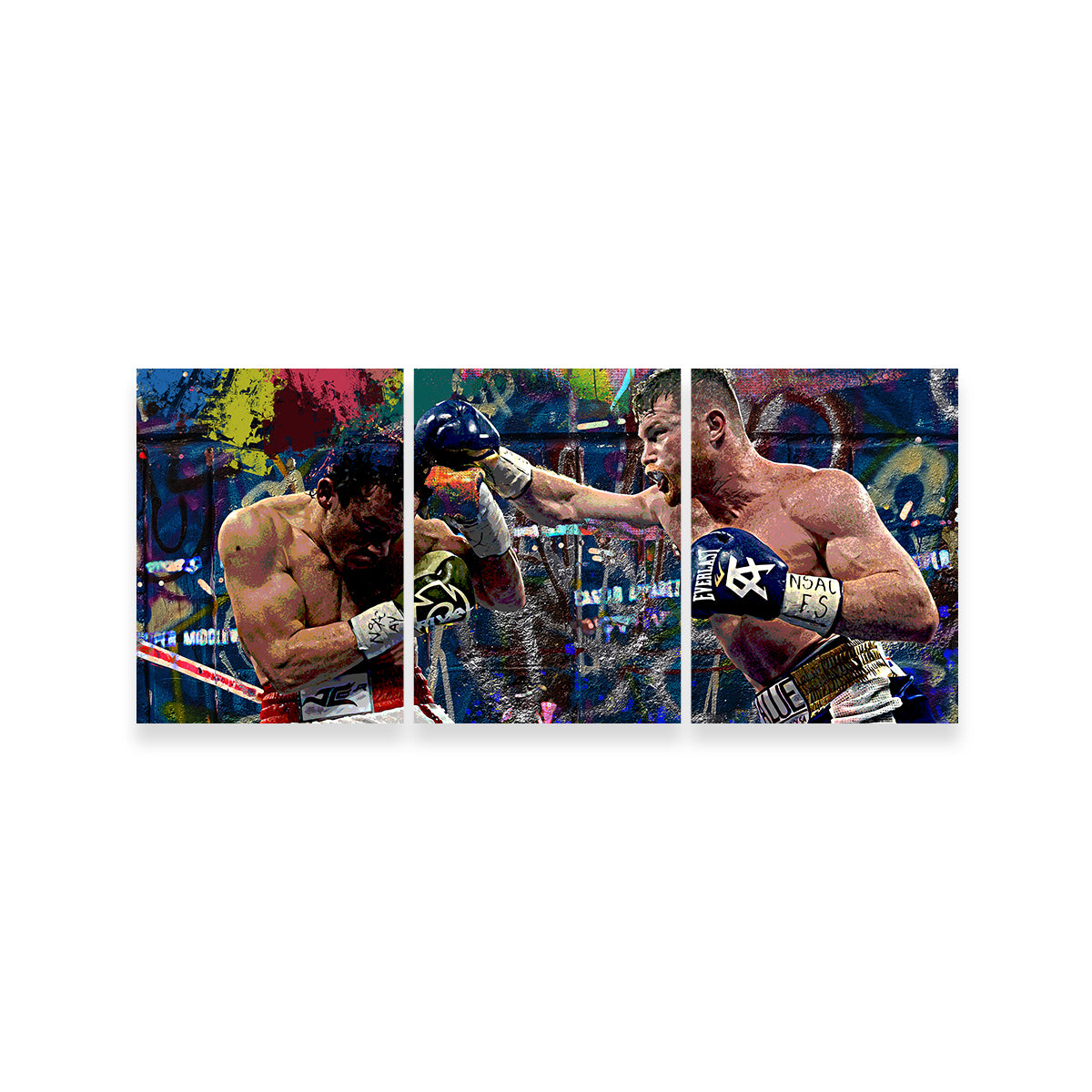 Canelo vs Chavez Jr Wall Art