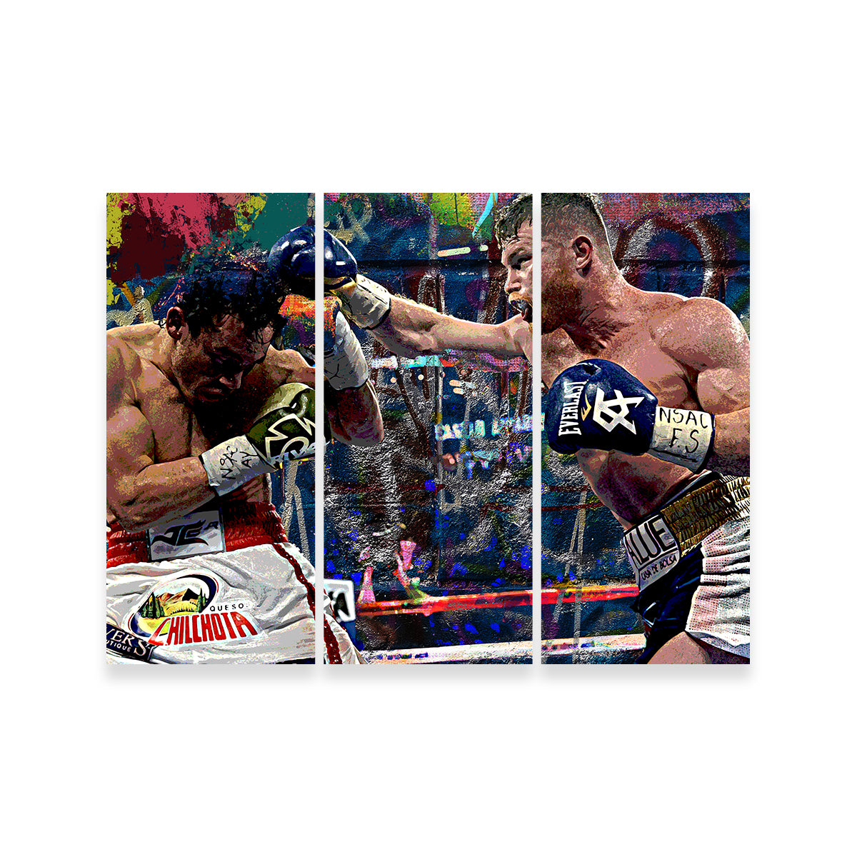 Canelo vs Chavez Jr Wall Art