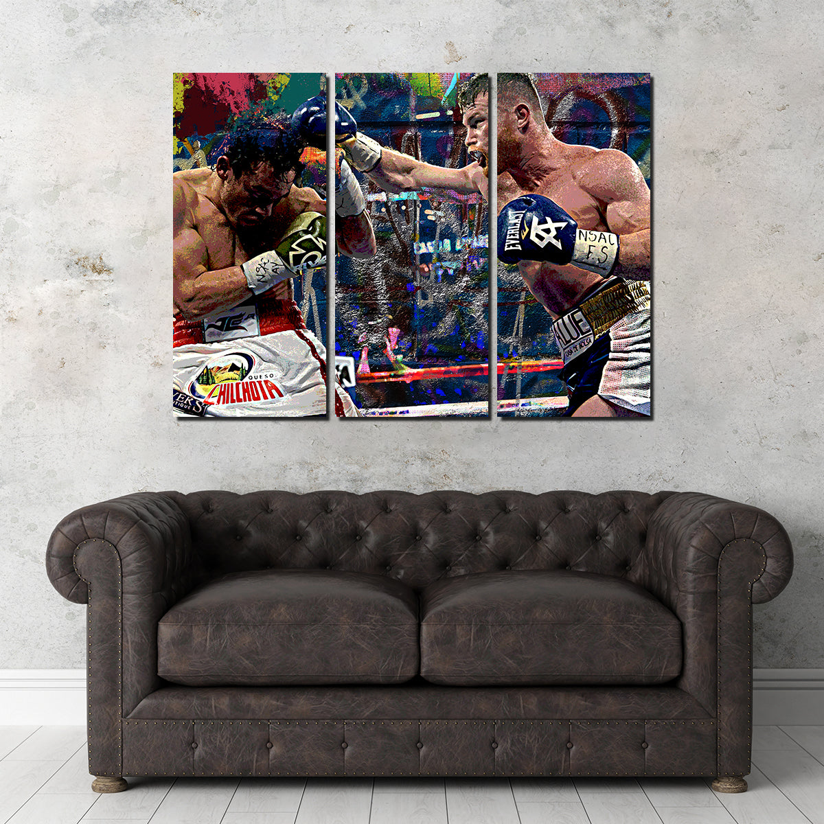 Canelo vs Chavez Jr Wall Art