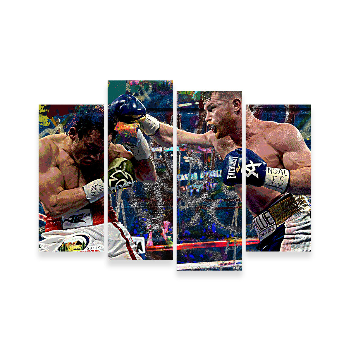 Canelo vs Chavez Jr Wall Art