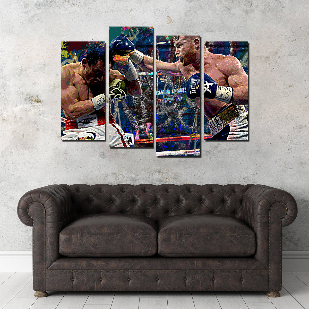 Canelo vs Chavez Jr Wall Art