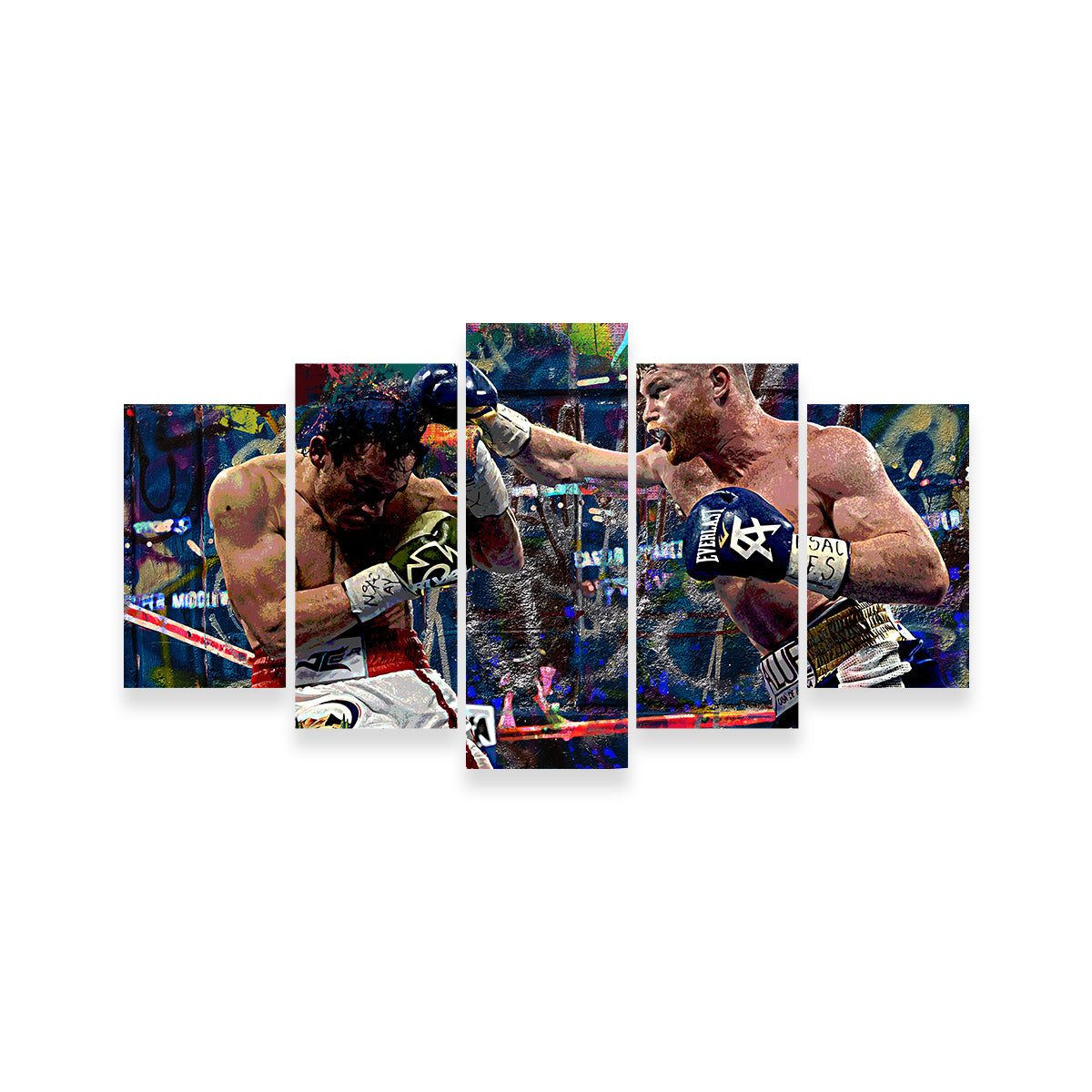 Canelo vs Chavez Jr Wall Art