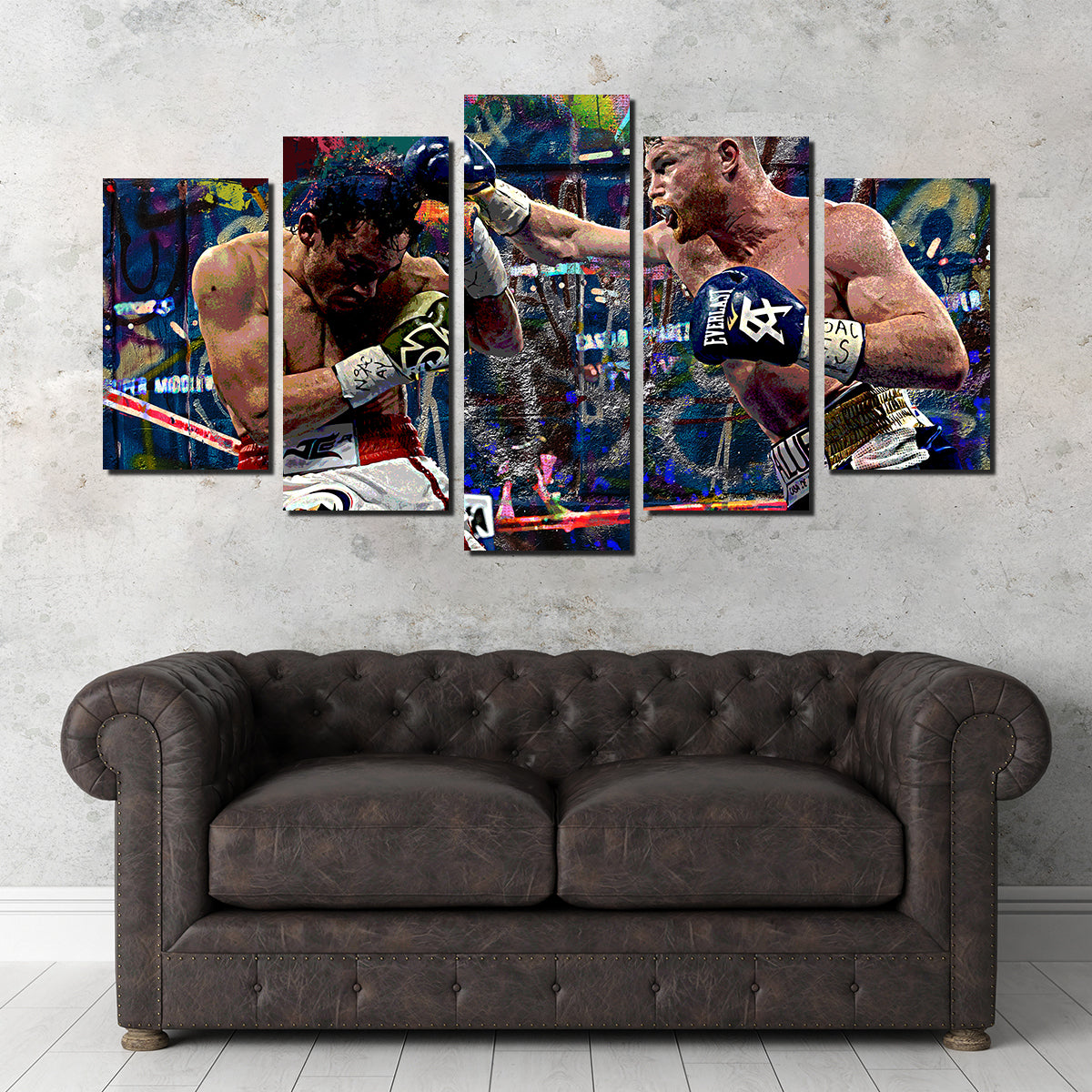 Canelo vs Chavez Jr Wall Art