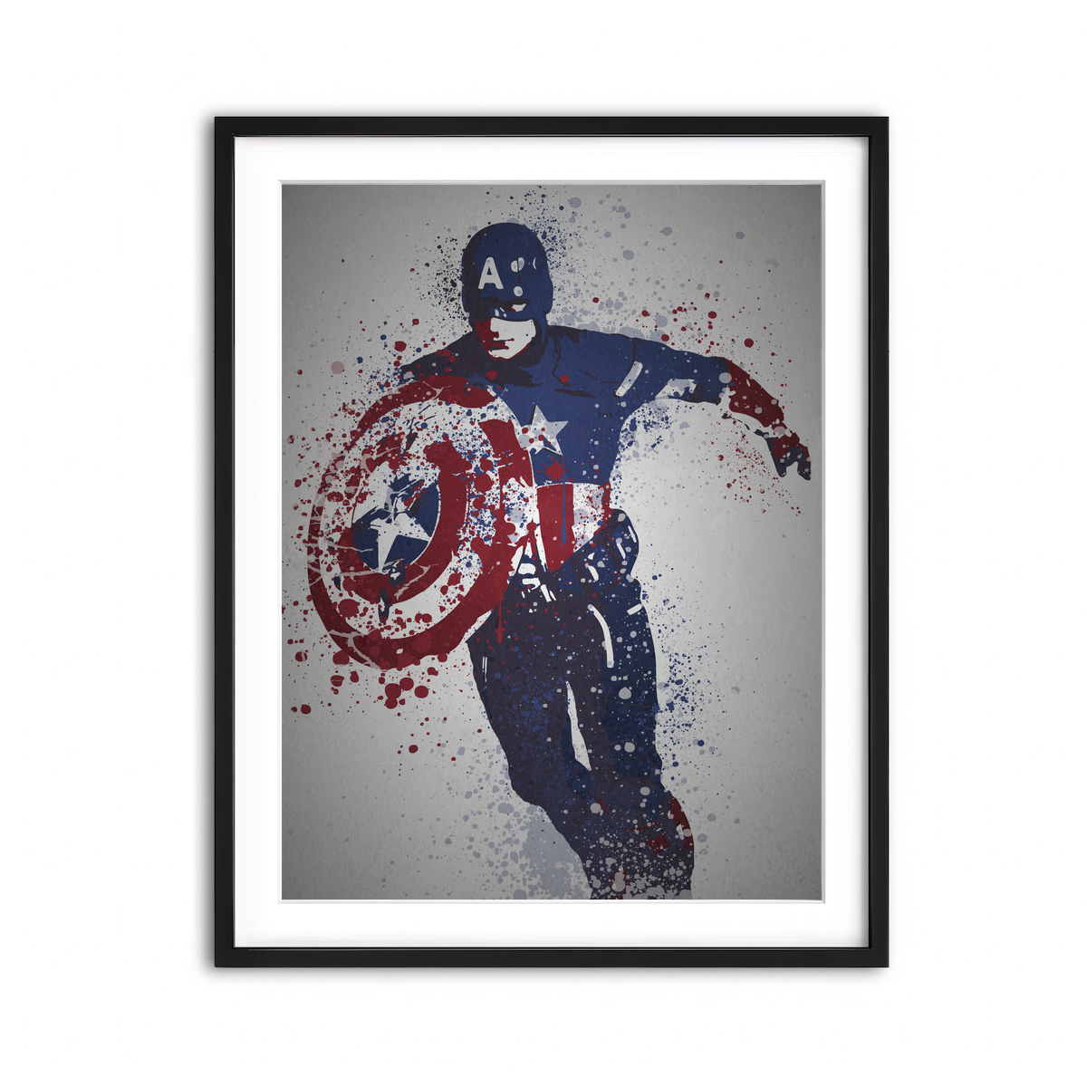 Framed Print 3x4 Black