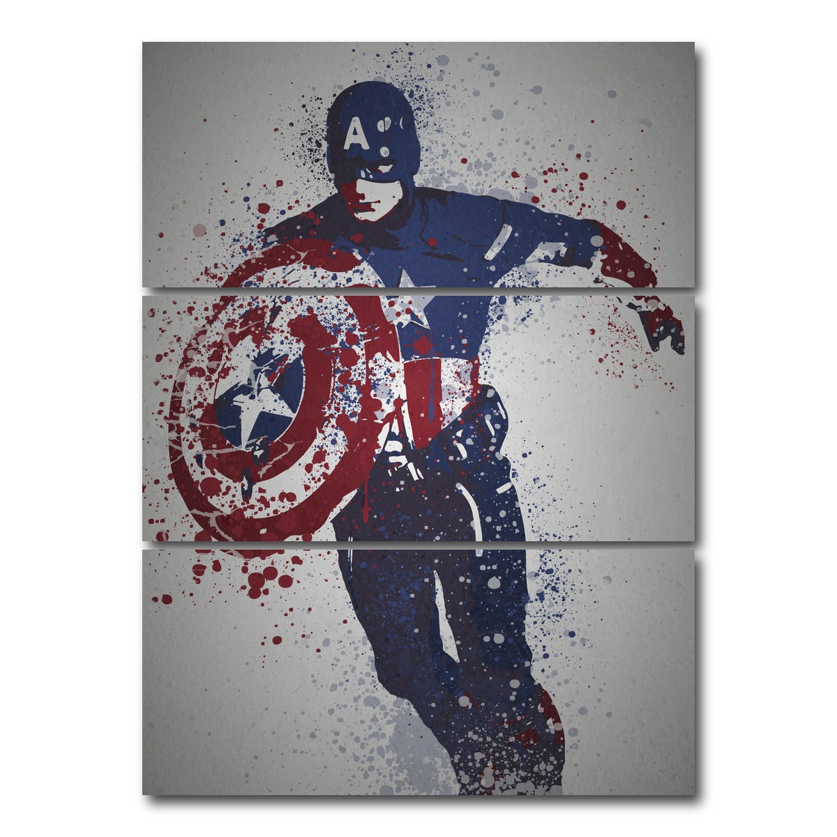 AUTO-MOCKUP WHITE | Cap | 3 Piece | Gallery Wrap Canvas | group=8x18_stacked