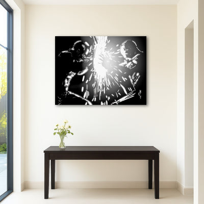 AUTO-MOCKUP ROOM | Cap vs Ironman