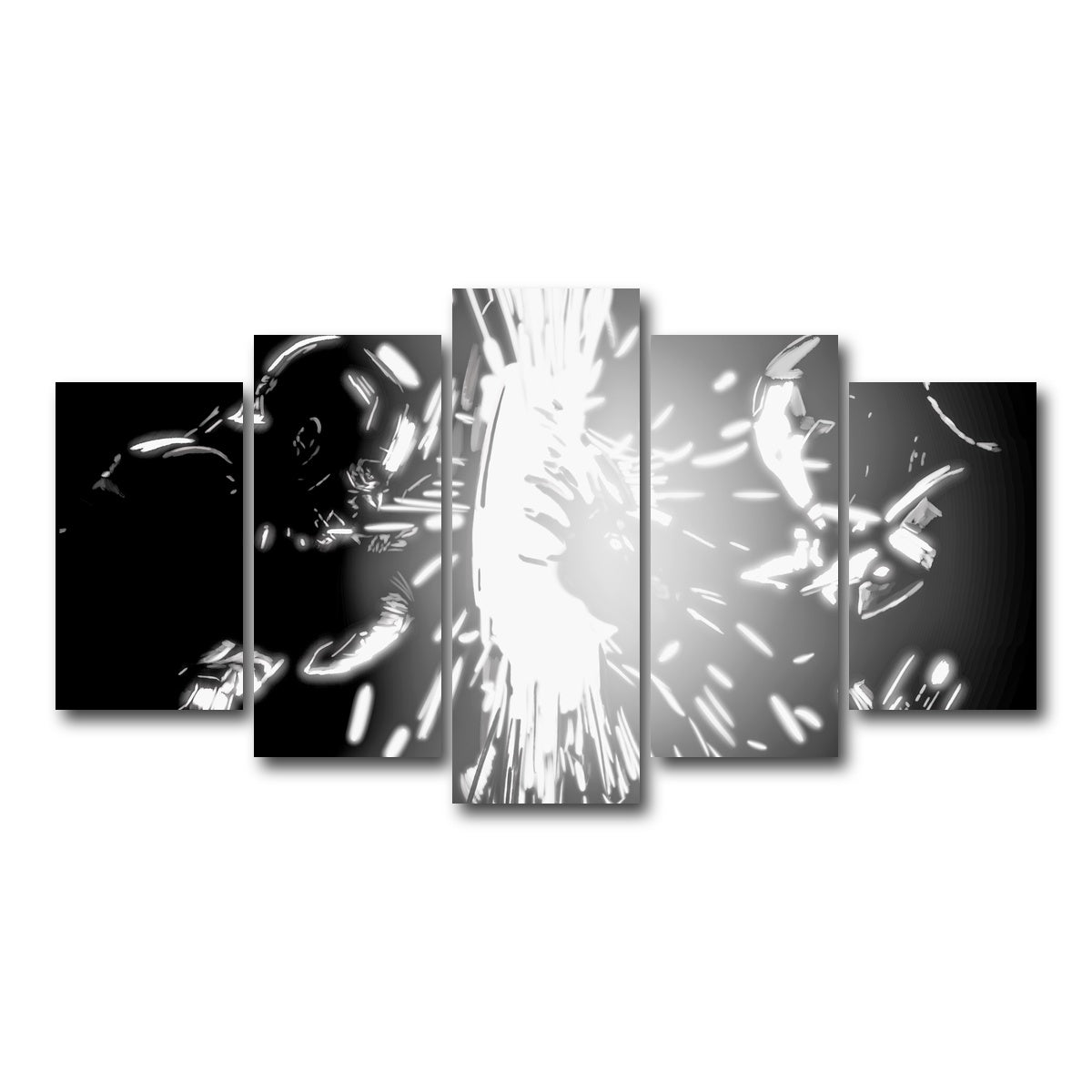 AUTO-MOCKUP WHITE | Cap vs Ironman | 5 Piece | Gallery Wrap Canvas | group=5_normal