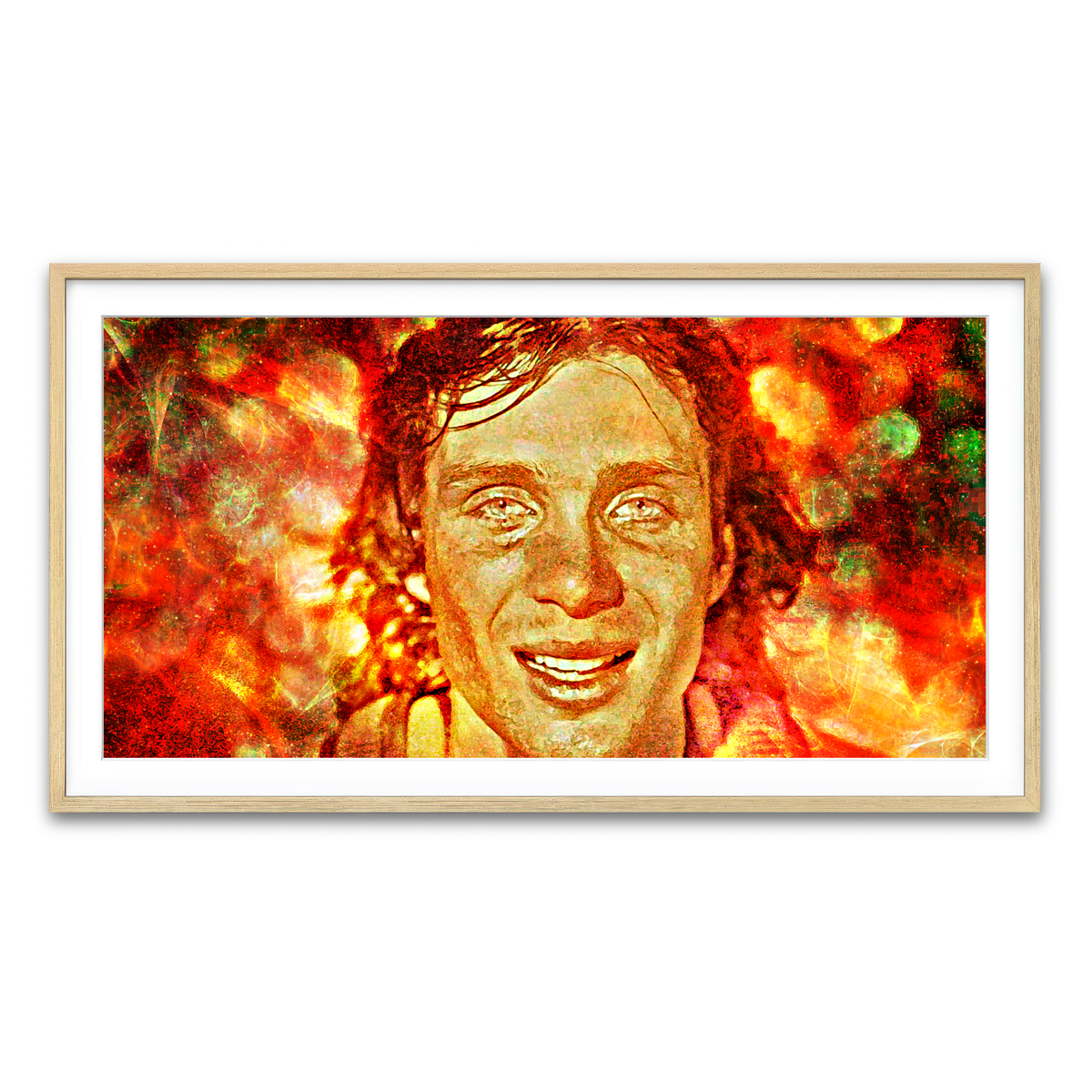 Framed Print 2x1 Natural