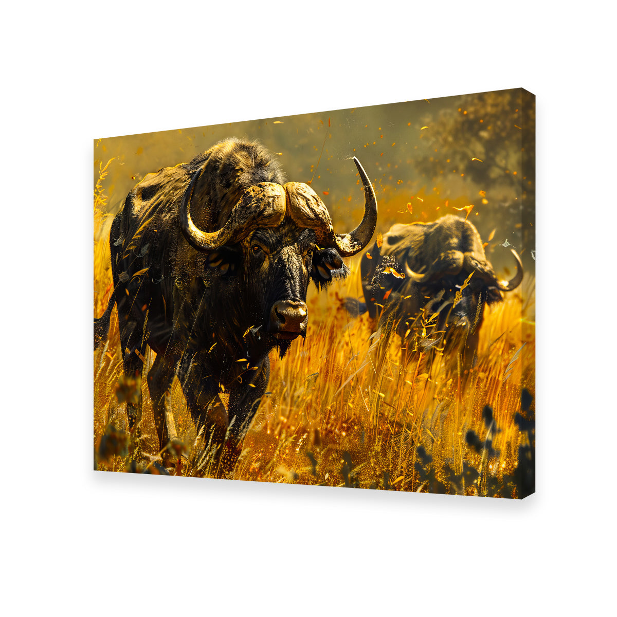 Cape Buffaloes Wall Art