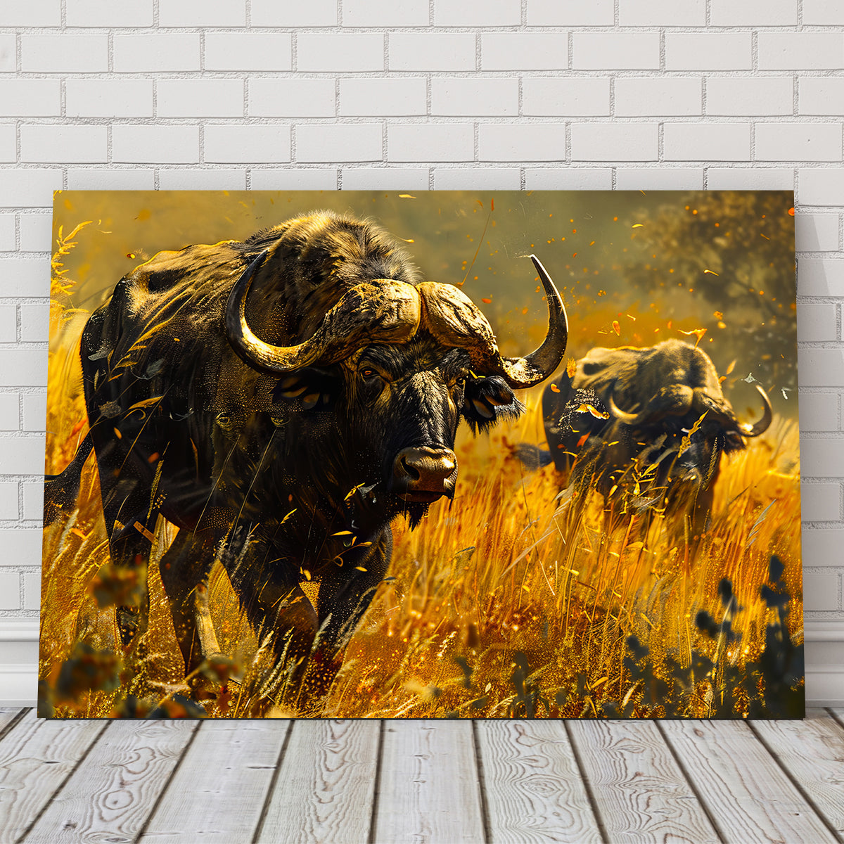 Cape Buffaloes Wall Art