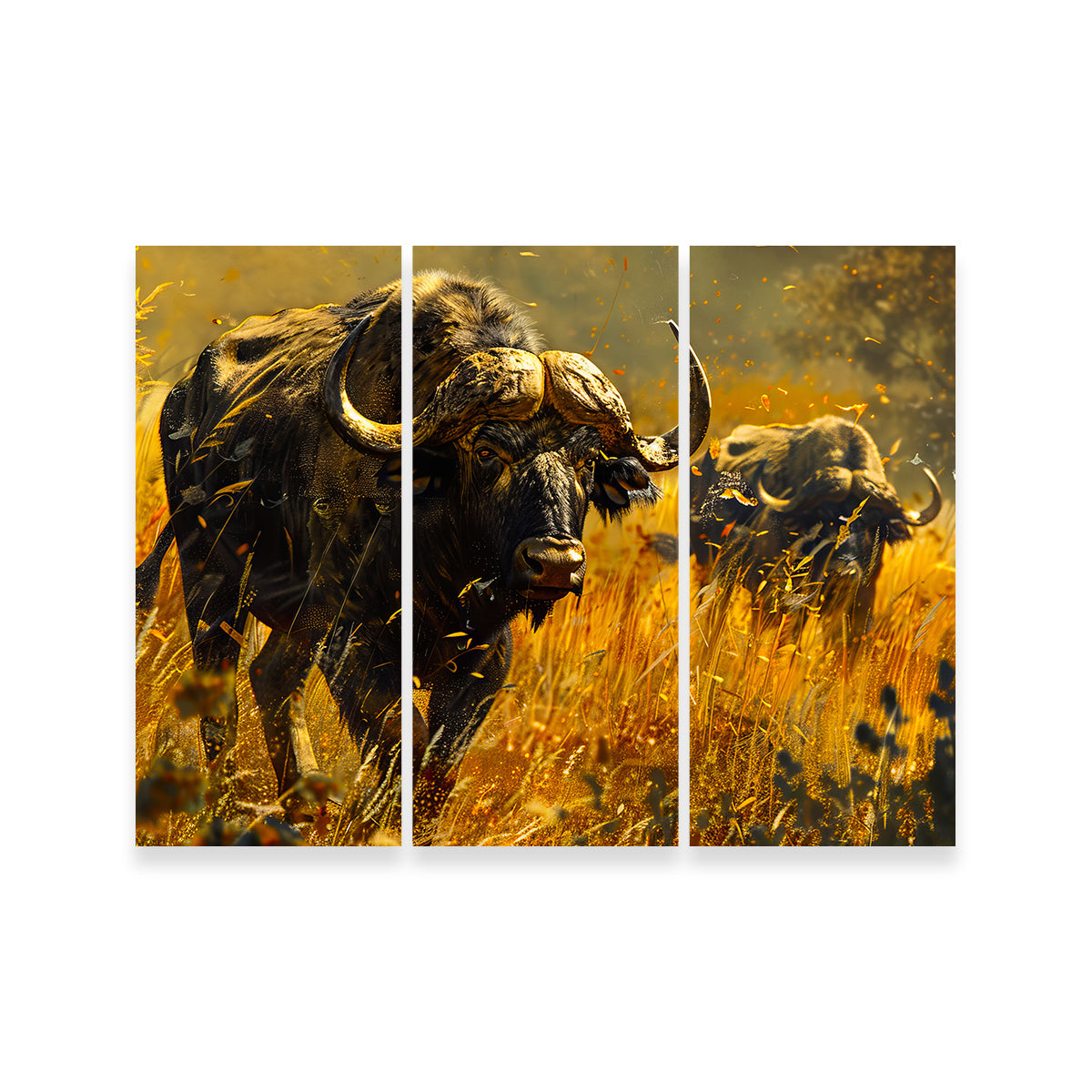 Cape Buffaloes Wall Art