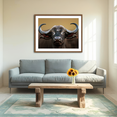 AUTO-MOCKUP ROOM | Cape Buffalo - Kruger National Park Wall Art
