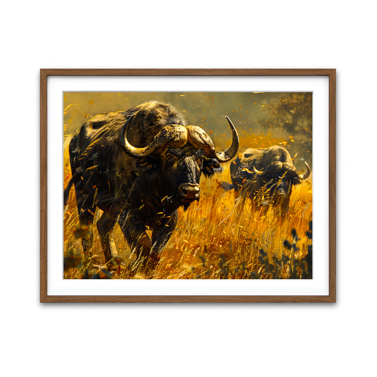 Framed Print 4x3 Walnut