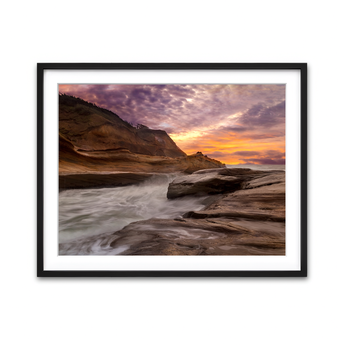 Framed Print 4x3 Black