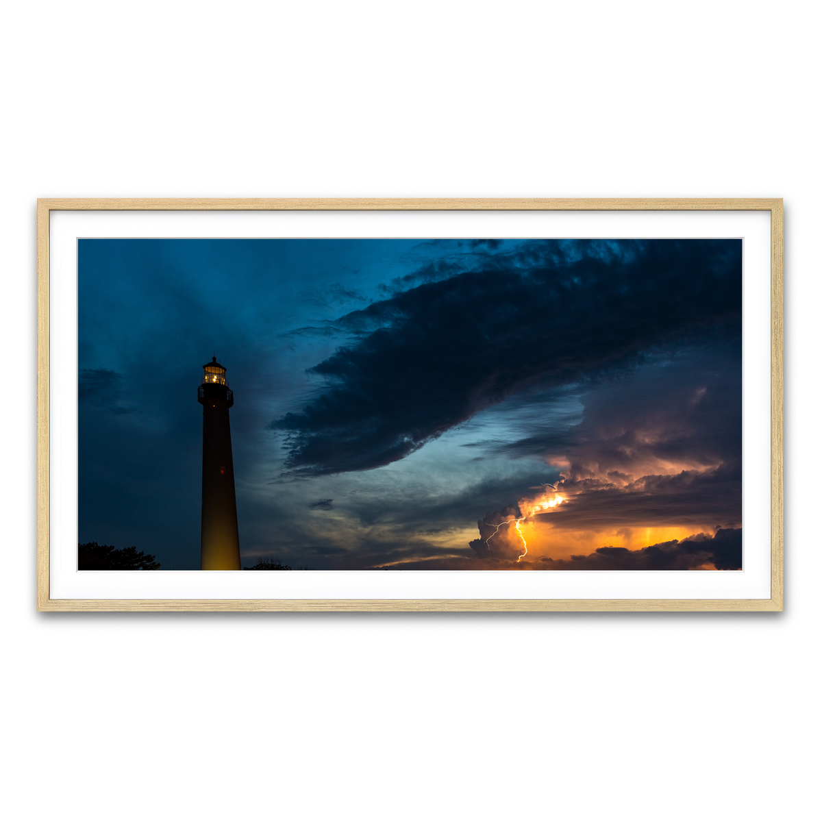 Framed Print 2x1 Natural