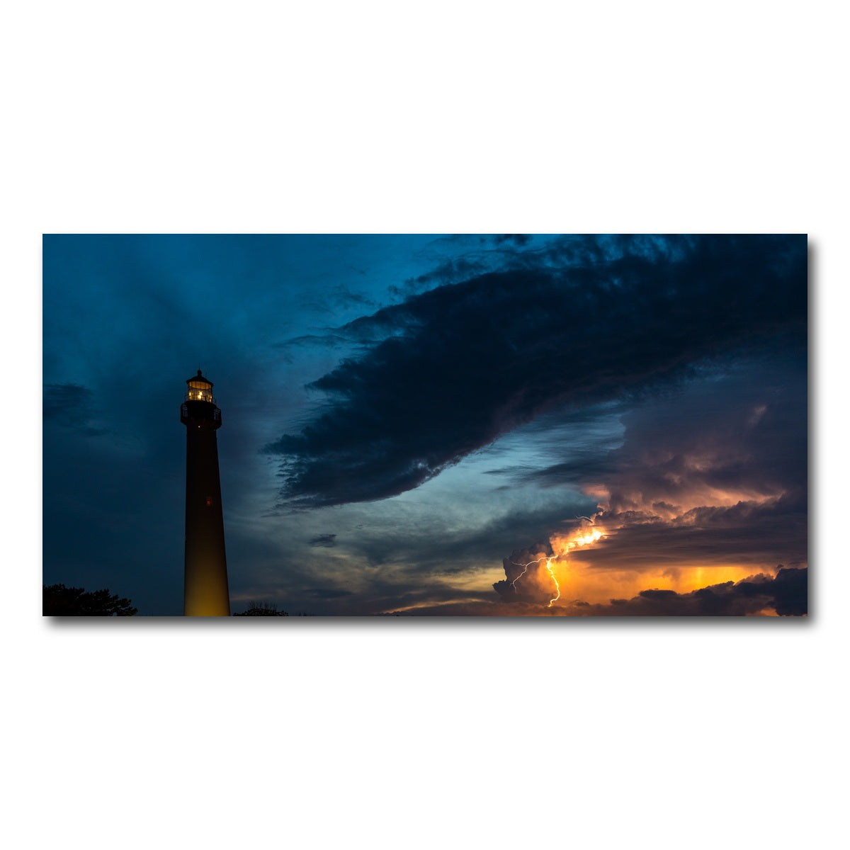 AUTO-MOCKUP WHITE | Cape May Lighthouse | 1 Piece | Gallery Wrap Canvas | group=2x1