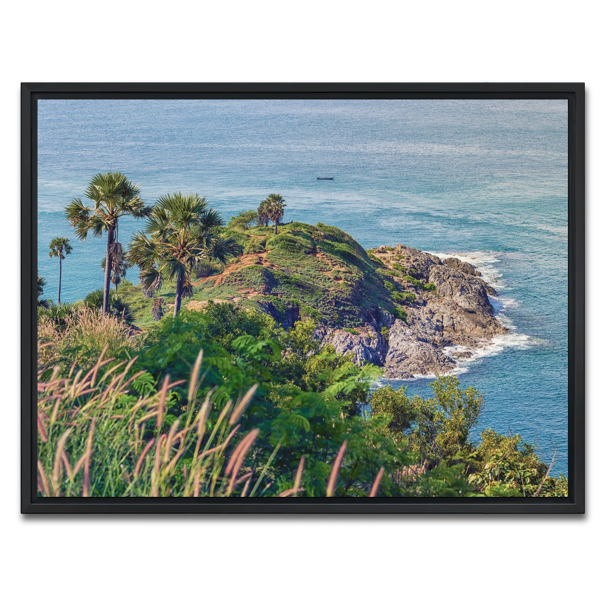 AUTO-MOCKUP WHITE | Cape Phrom Thep | 1 Piece | Black Framed Canvas | group=4x3