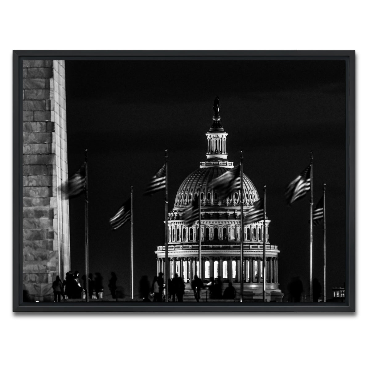 AUTO-MOCKUP WHITE | Capitol | 1 Piece | Black Framed Canvas | group=4x3