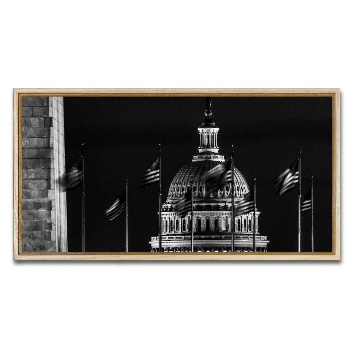 AUTO-MOCKUP WHITE | Capitol | 1 Piece | Natural Framed Canvas | group=2x1
